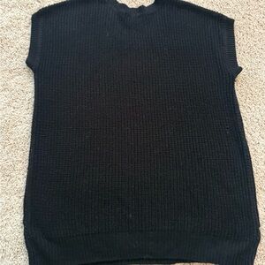 a.n.a Women's Black Crew Neck Sweater